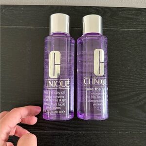 NWT Set of 2 Clinique Take the Day Off Makeup Removers